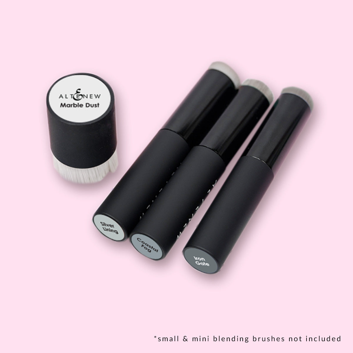 Altenew Ink Pads & Blending Brushes Label Set – Chasing Shadows