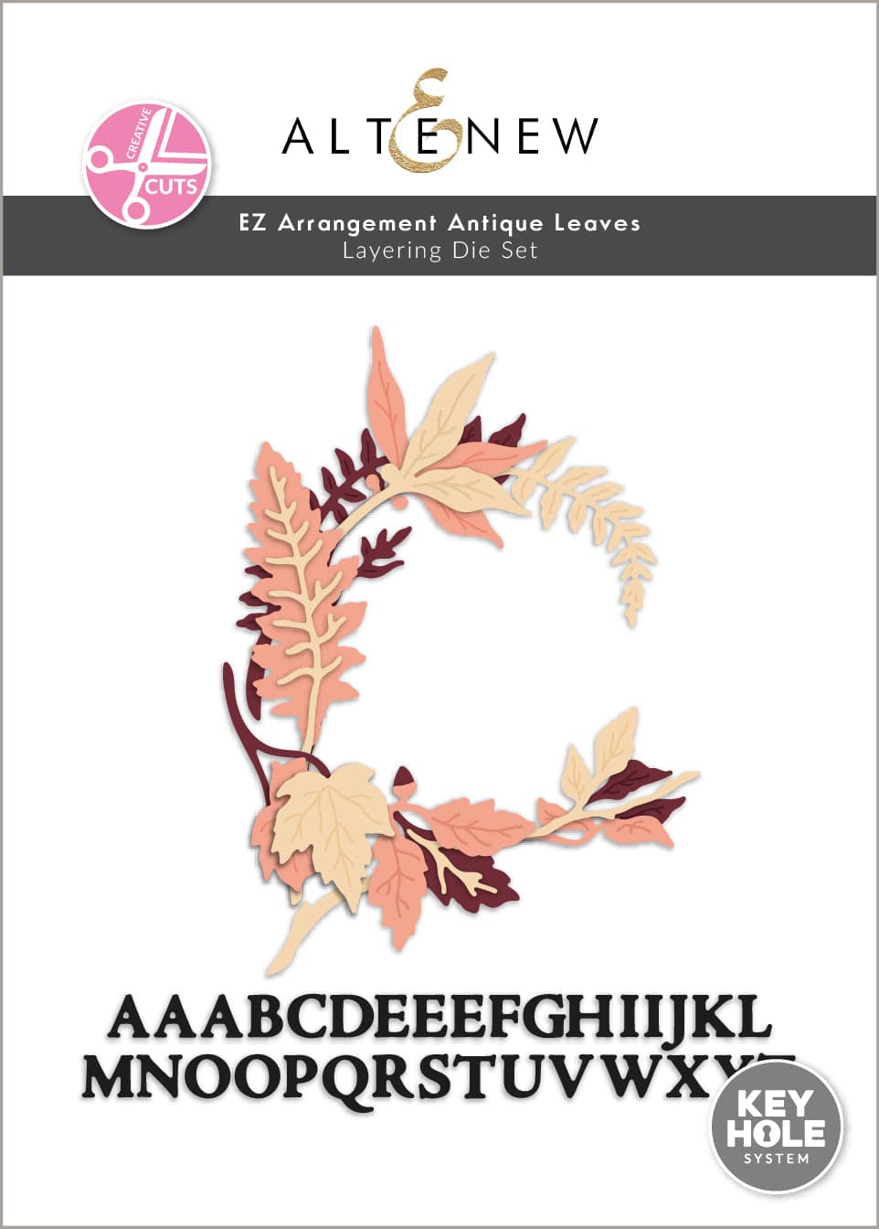 Altenew Creative Cuts: EZ Arrangement Antique Leaves Layering Die Set
