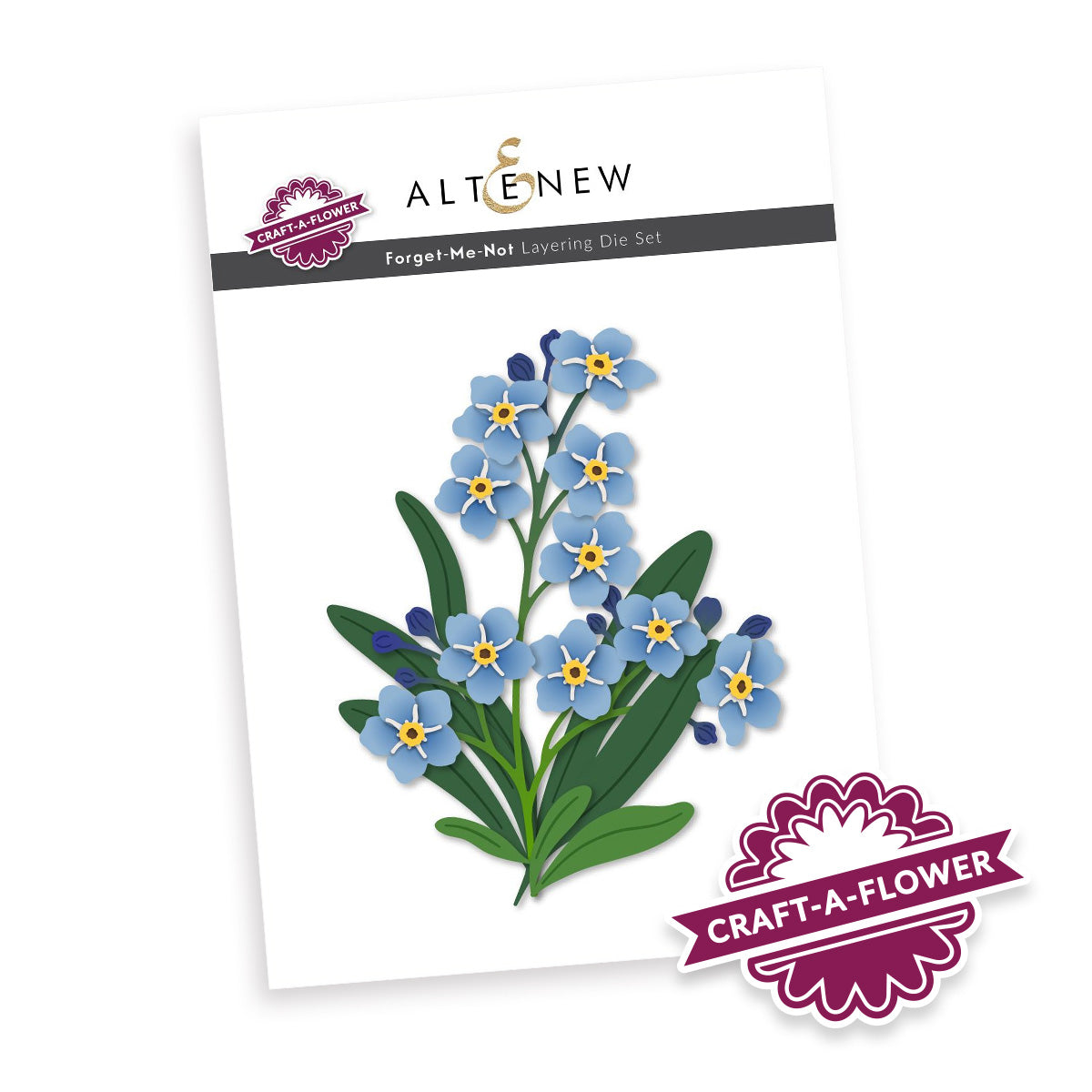 Altenew Craft-A-Flower: Forget-Me-Not Layering Die Set