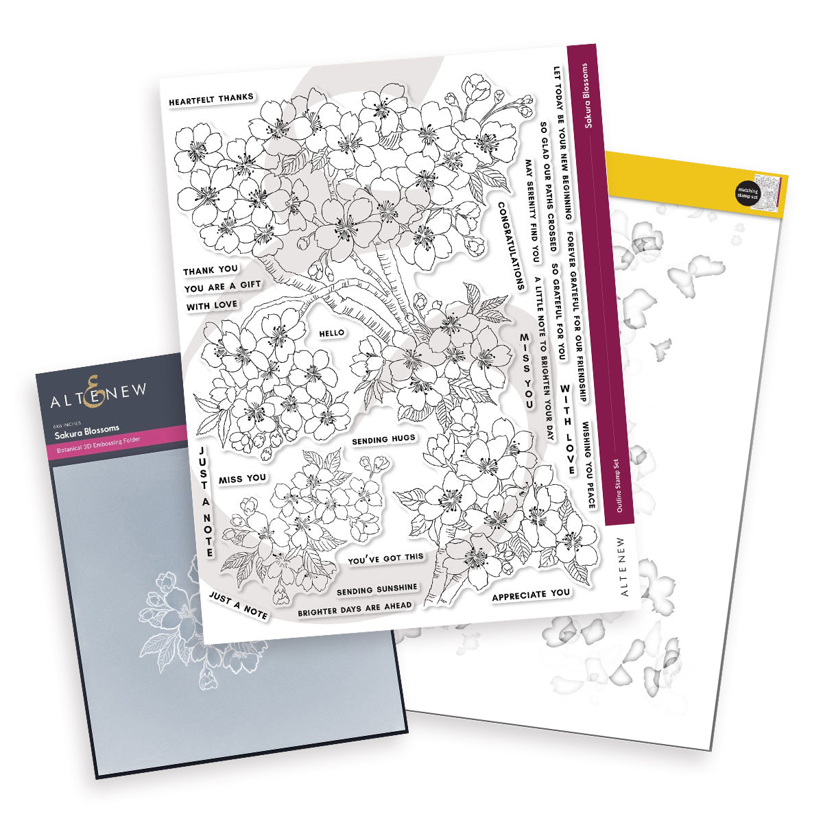 Altenew Sakura Blossoms - Complete Bundle