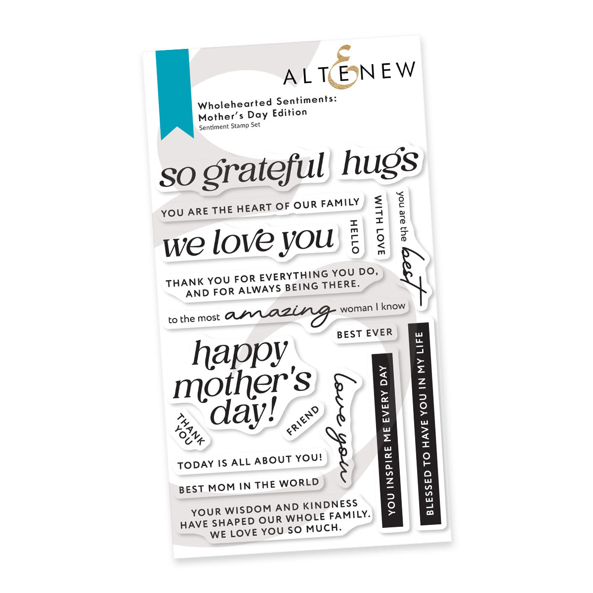 Altenew Wholehearted Sentiments: Mother’s Day Edition - Complete Bundle