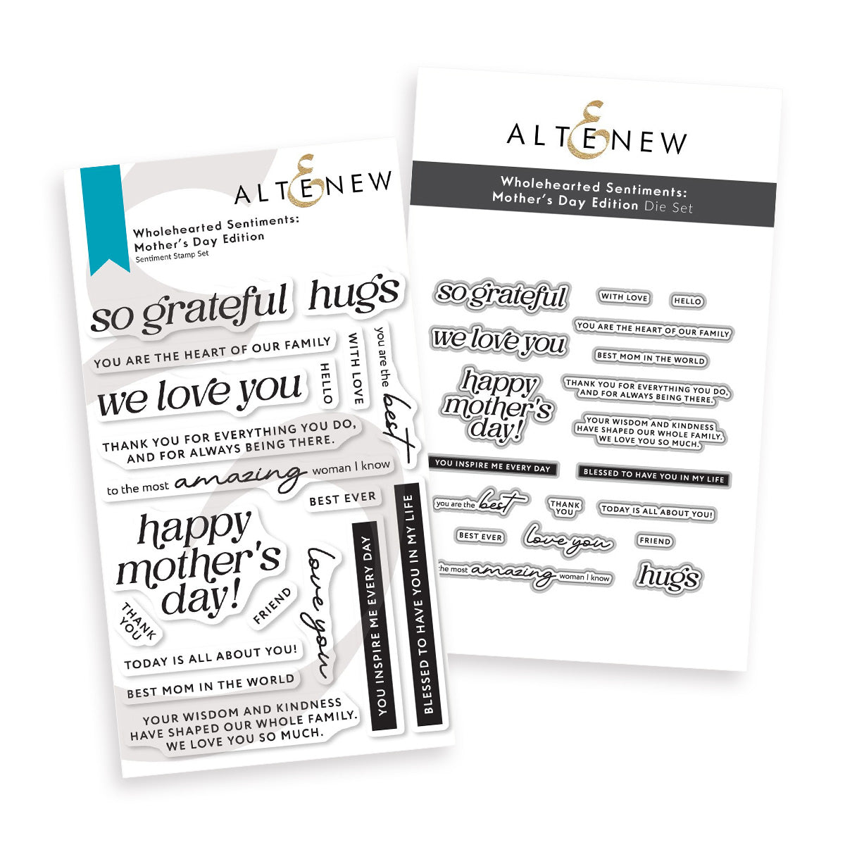 Altenew Wholehearted Sentiments: Mother’s Day Edition - Complete Bundle