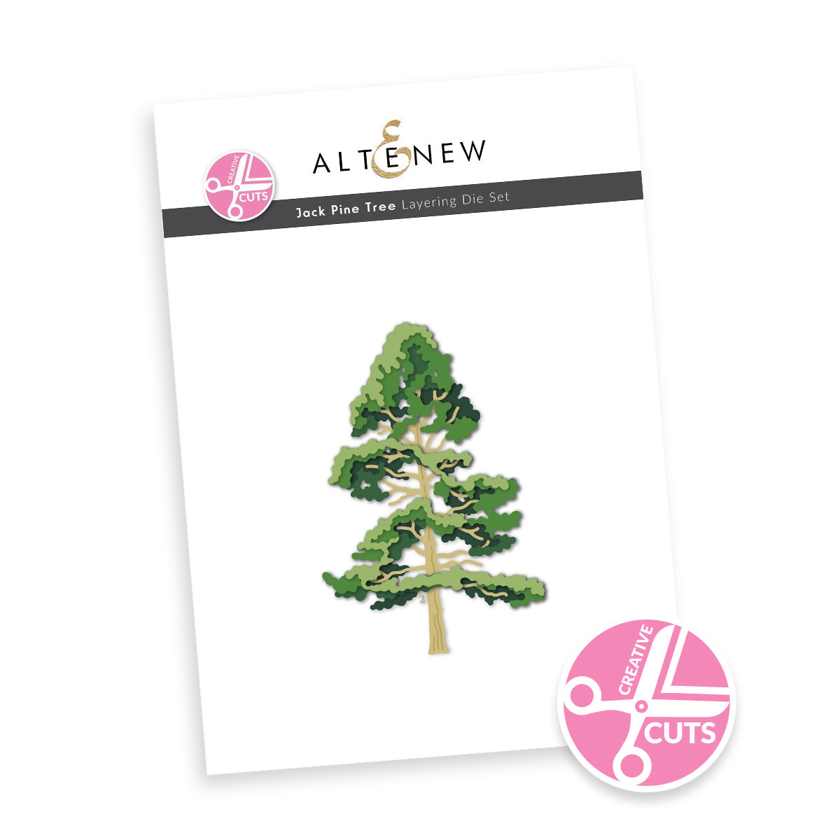 Altenew Creative Cuts: Jack Pine Tree Layering Die Set