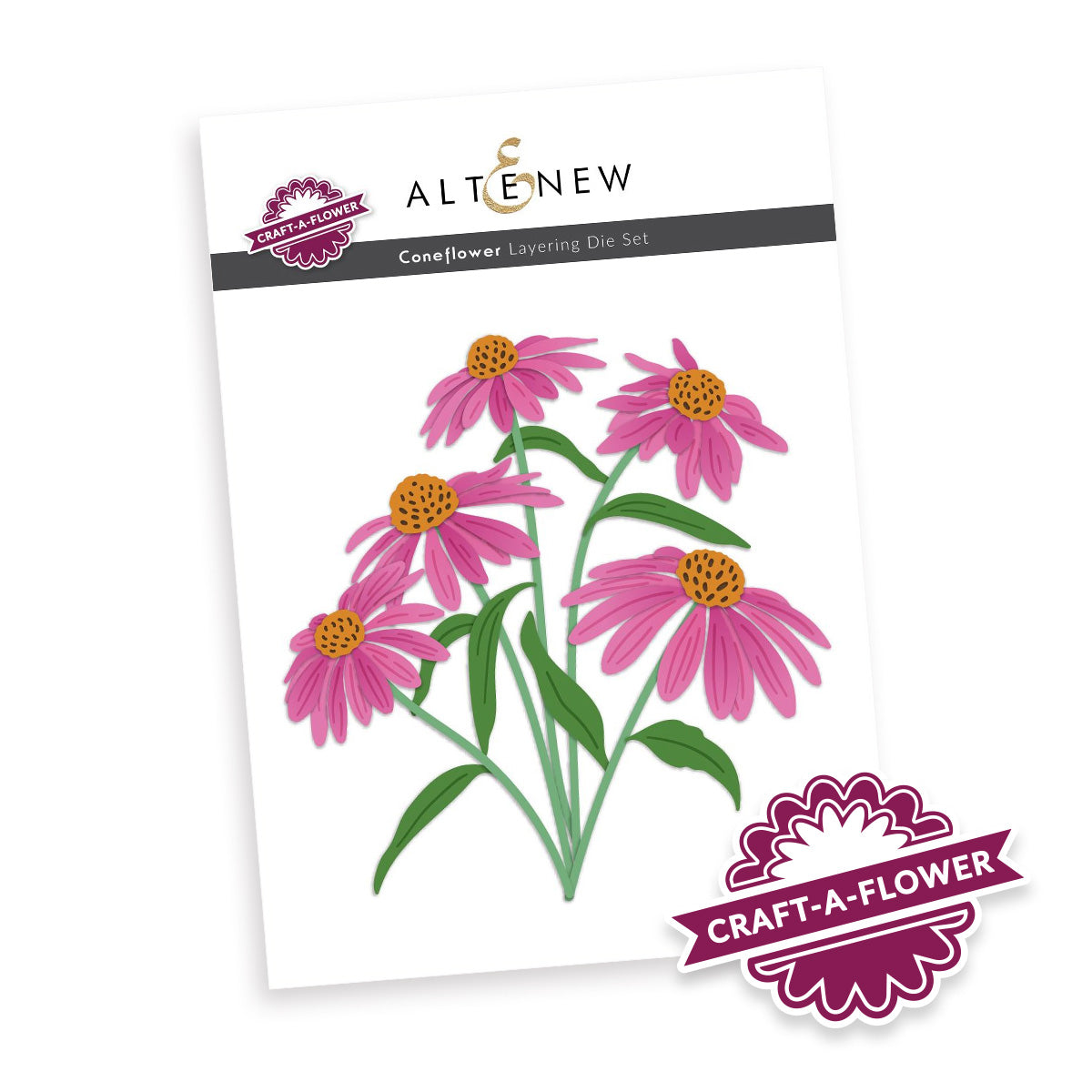 Altenew Craft-A-Flower: Coneflower Layering Die Set - ALT11508