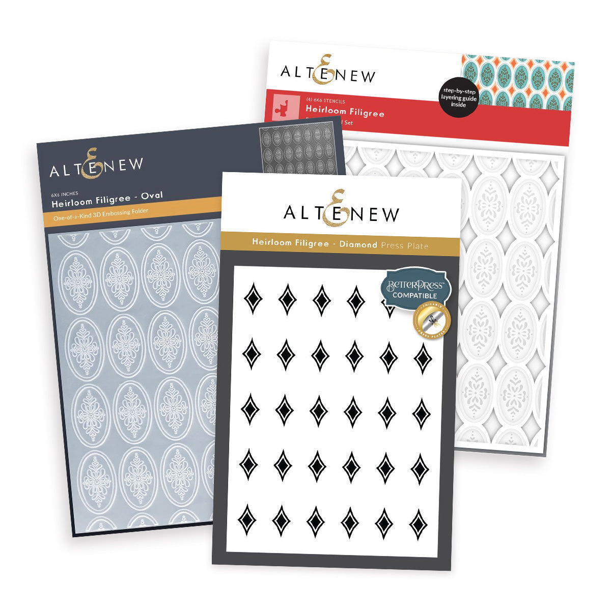 Altenew Heirloom Filigree - Complete Bundle