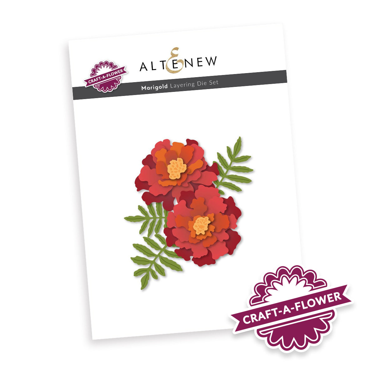 Altenew Craft-A-Flower: Marigold Layering Die Set