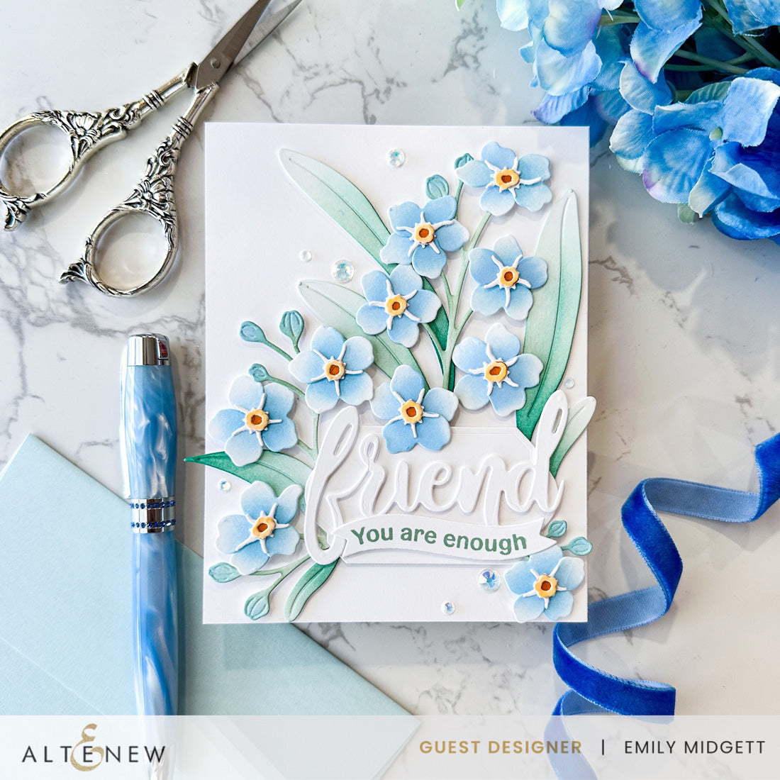 Altenew Craft-A-Flower: Forget-Me-Not Layering Die Set