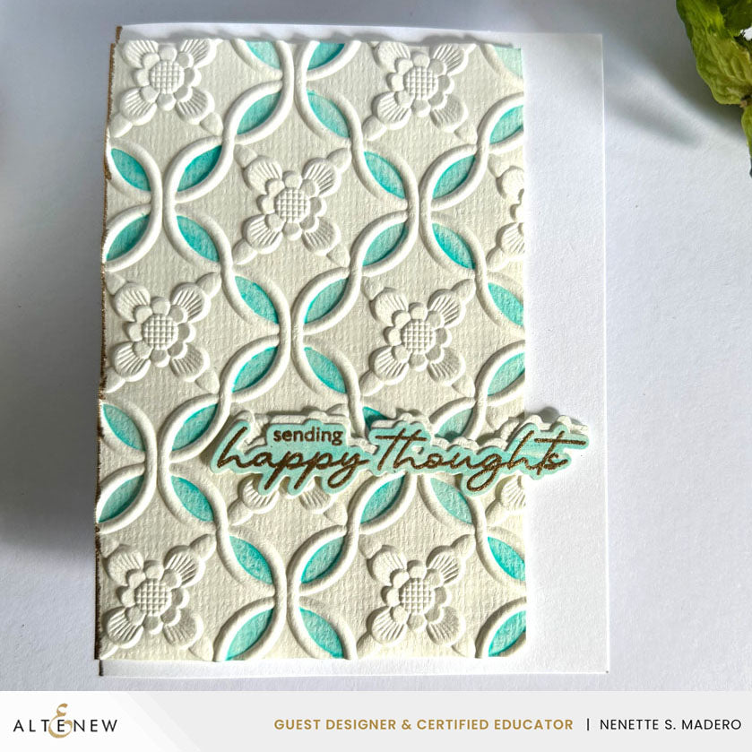 Altenew Botanical Rails 3D Embossing Folder