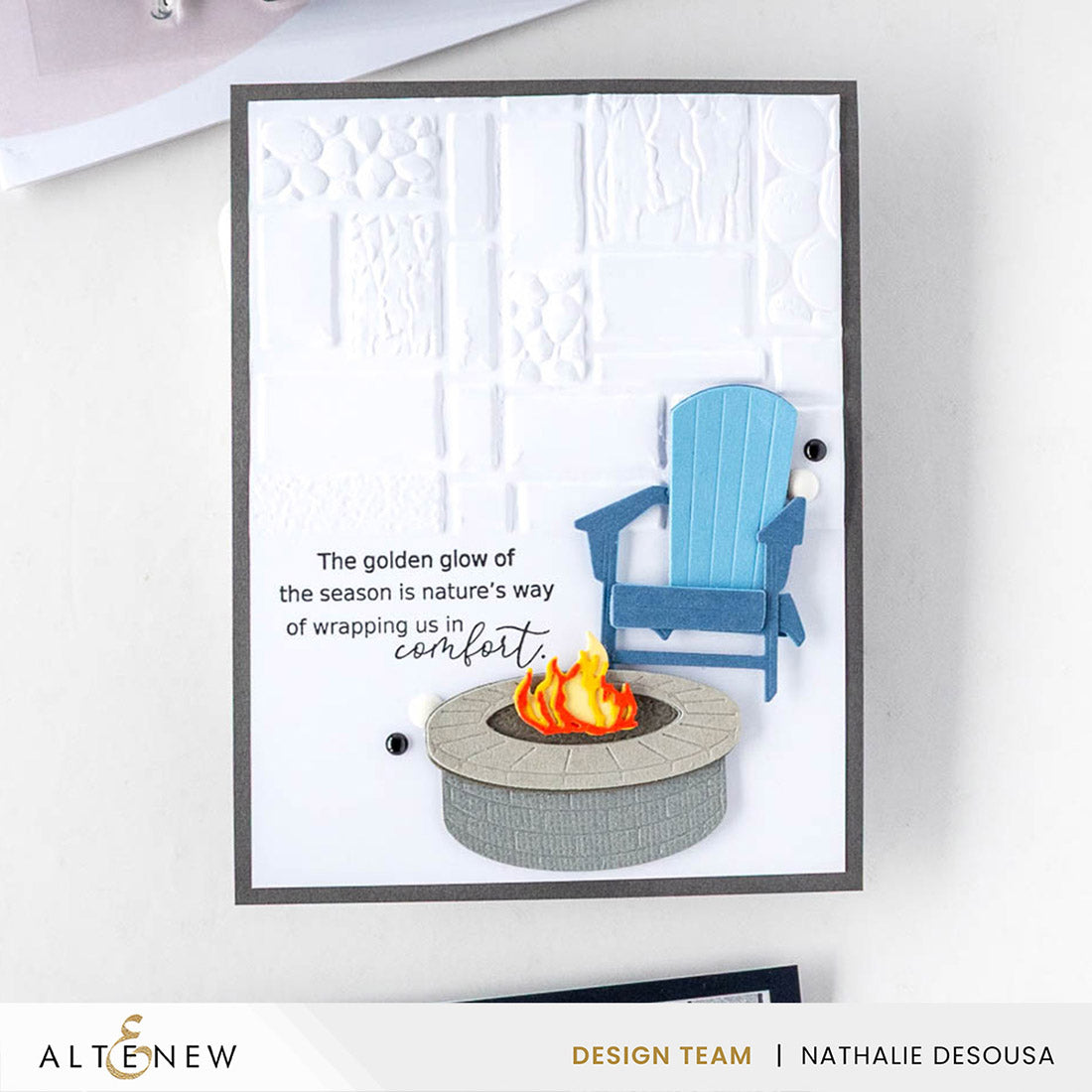 Altenew Textured Tiles 3D Embossing Folder