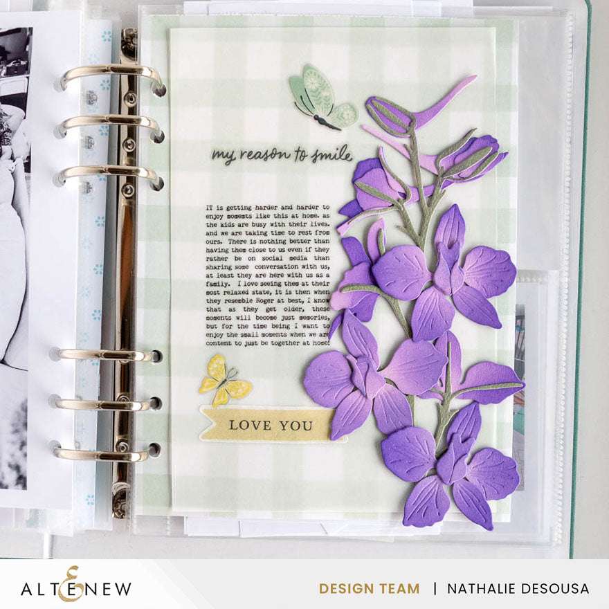 Altenew Craft-A-Flower: Larkspur Layering Die Set