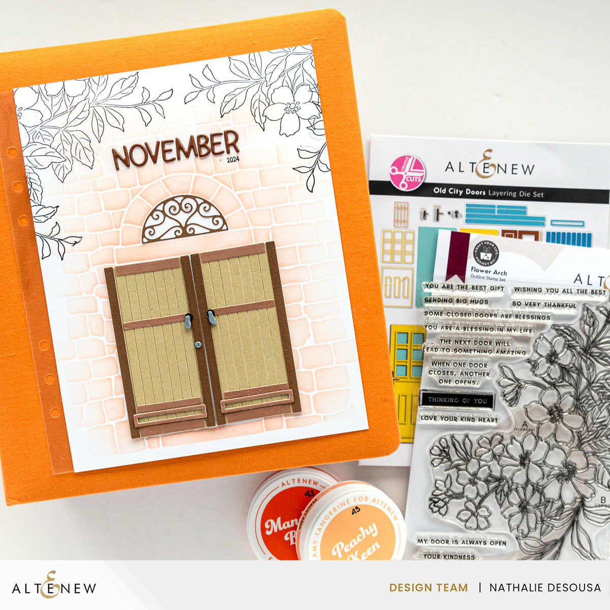 Altenew Creative Cuts: Old CIty Doors Layering Die Set