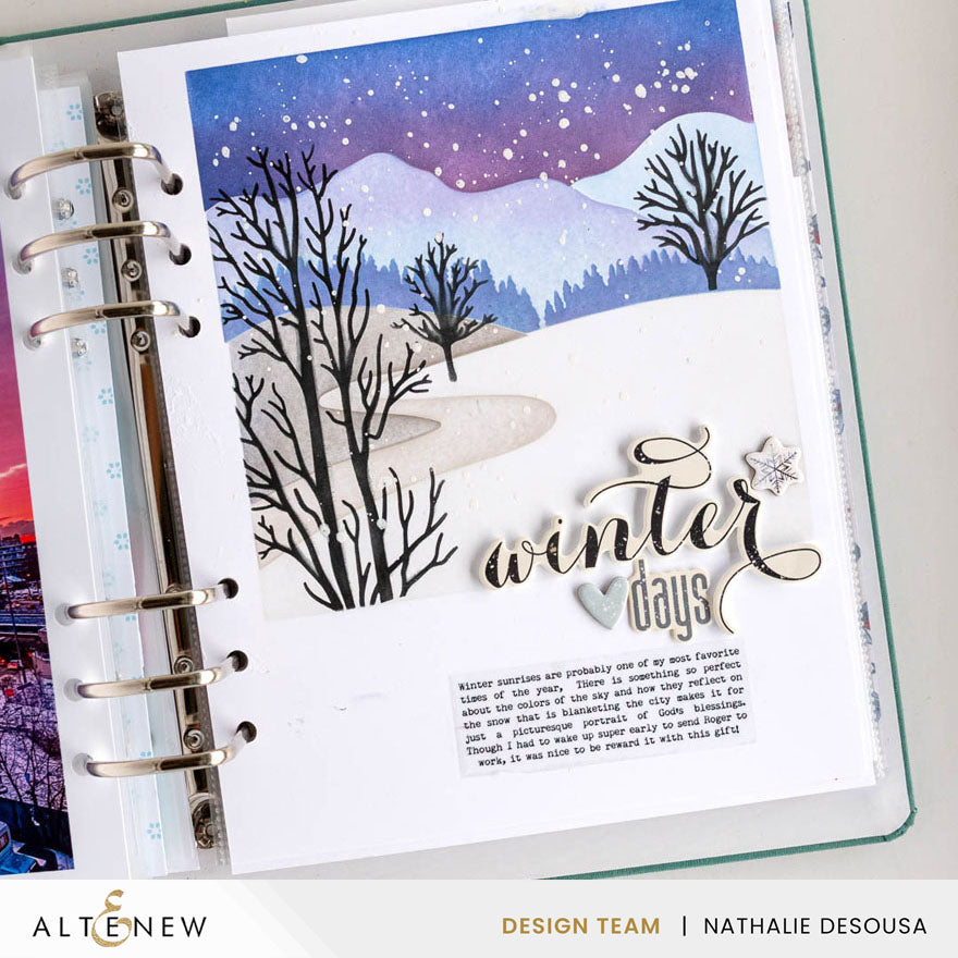 Altenew Stencil Art: Serene Landscapes Layering Stencil Set (6 in 1)