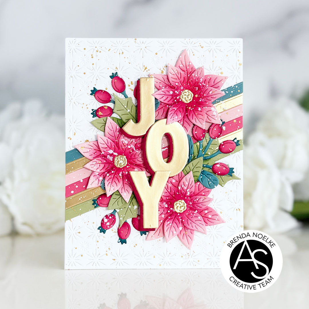 Alex Syberia Designs Christmas Bouquet Die Set