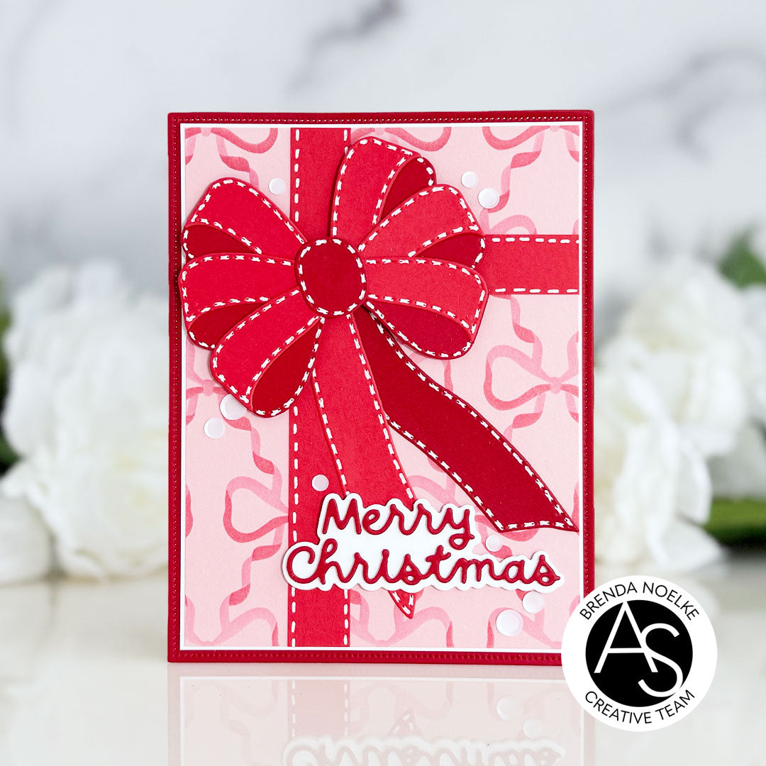 Alex Syberia Designs Chic Bows Stencil Set