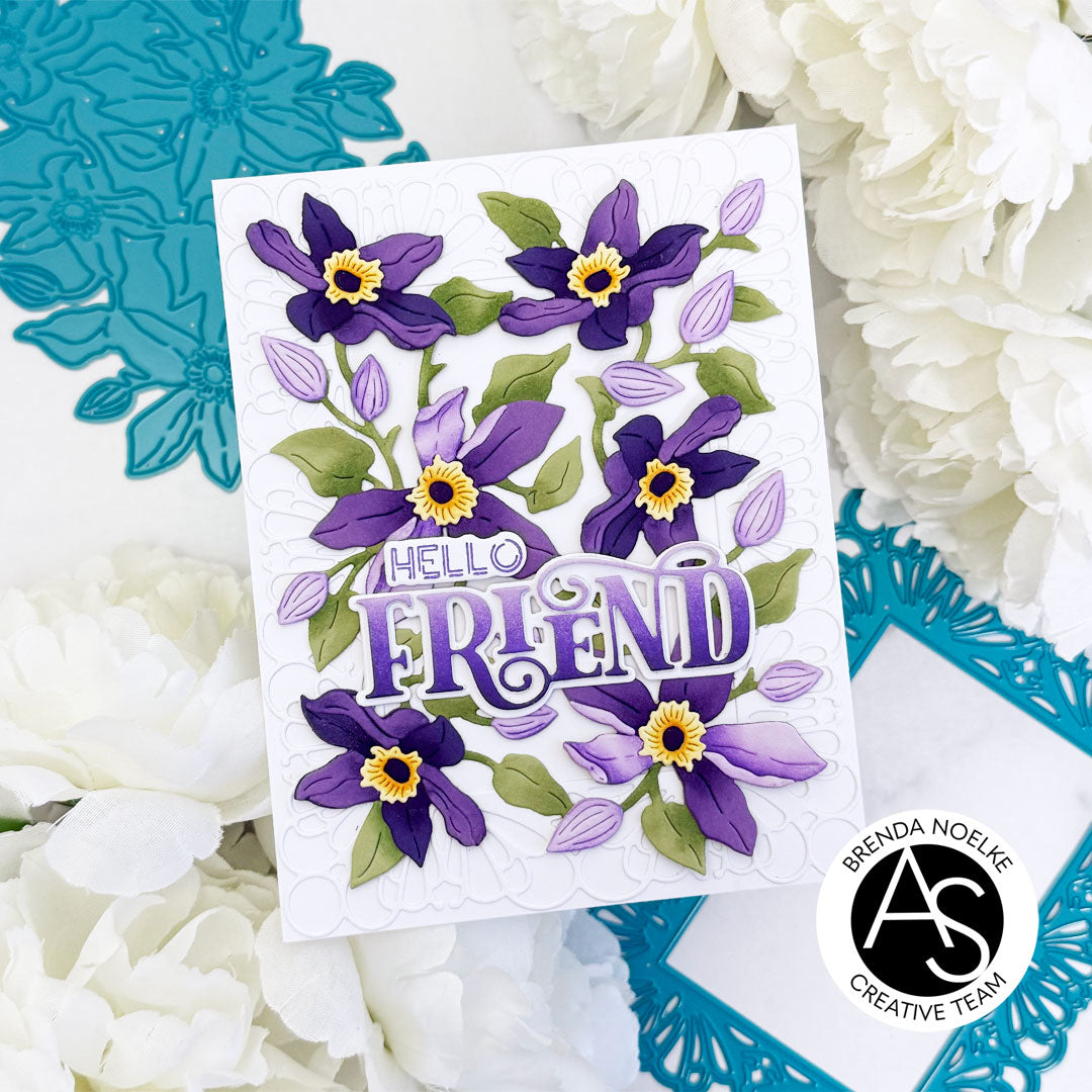 Alex Syberia Designs Clematis Die Set ASD-D-214