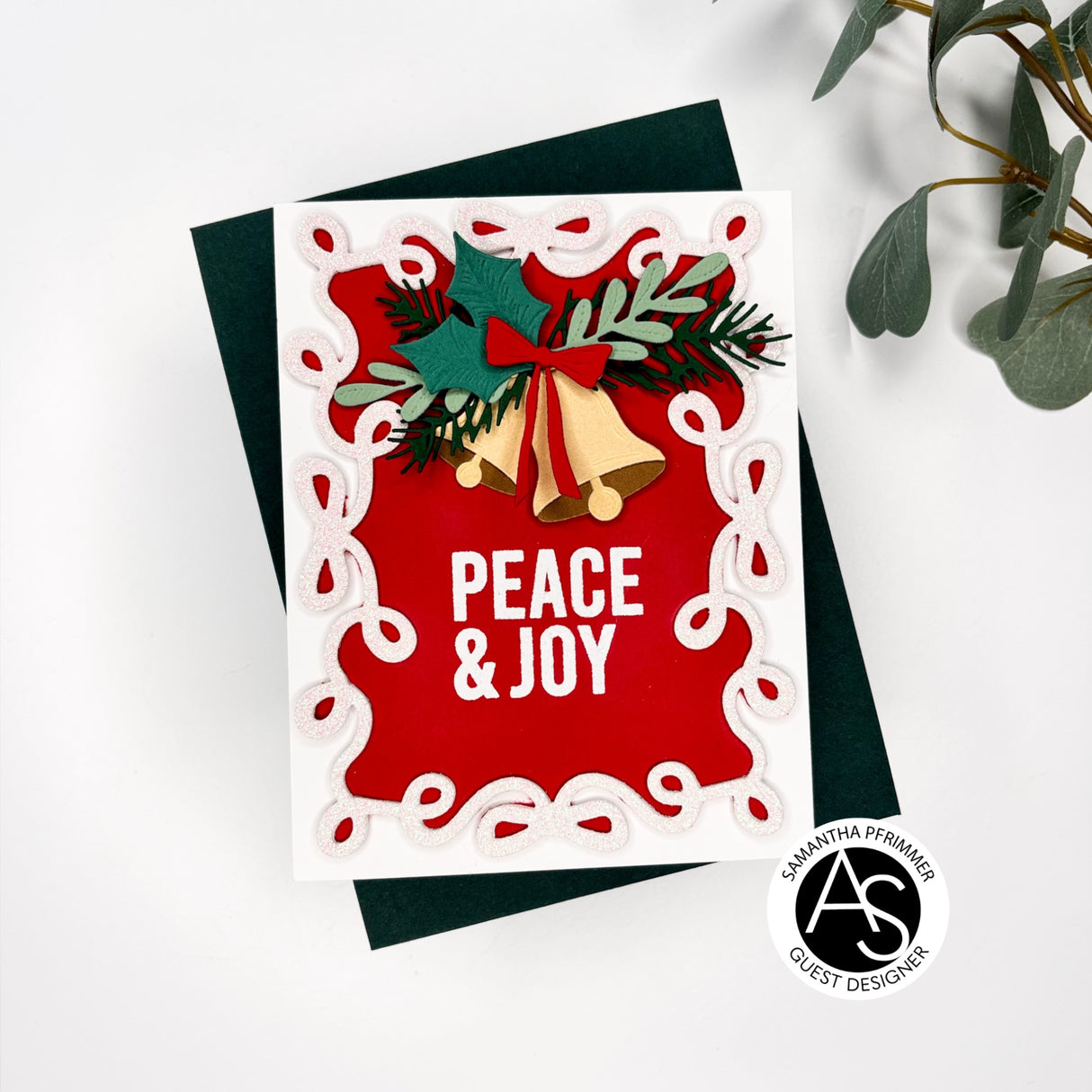 Alex Syberia Designs Bow Ho Ho Frame Die Set