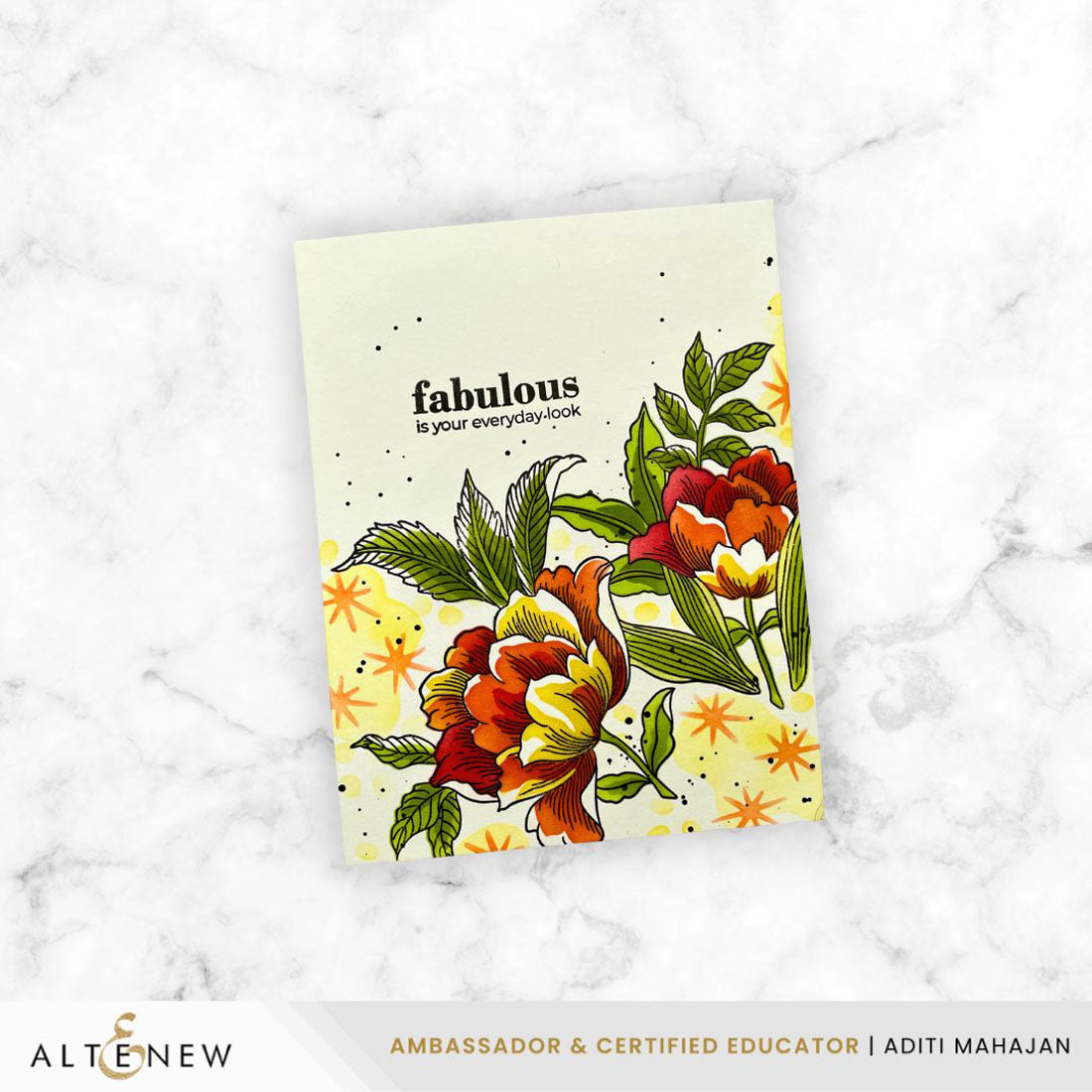 Altenew Build-A-Garden: Posh Petals