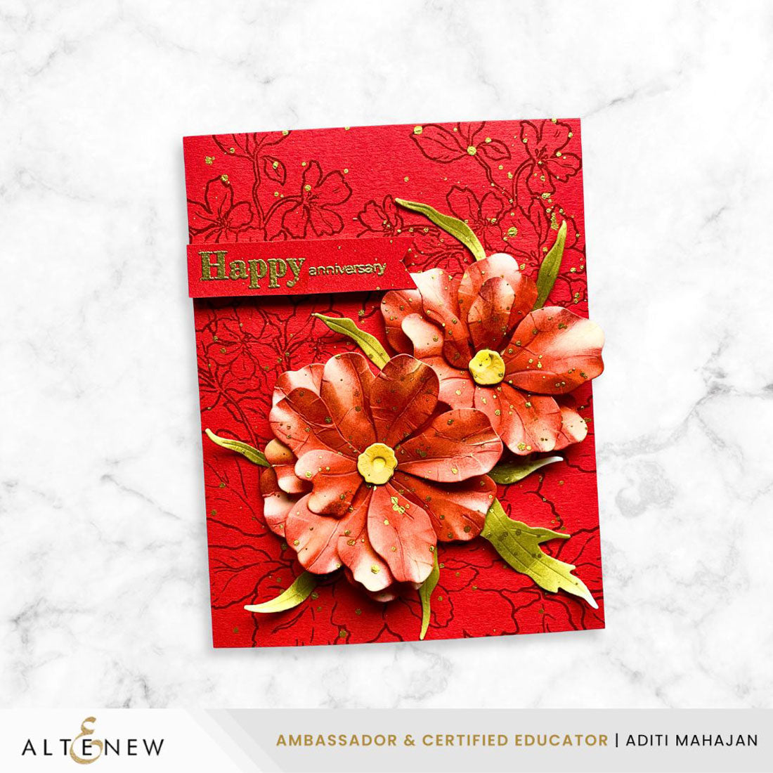 Altenew Craft-A-Flower: Butterfly Ranunculus Layering Die Set