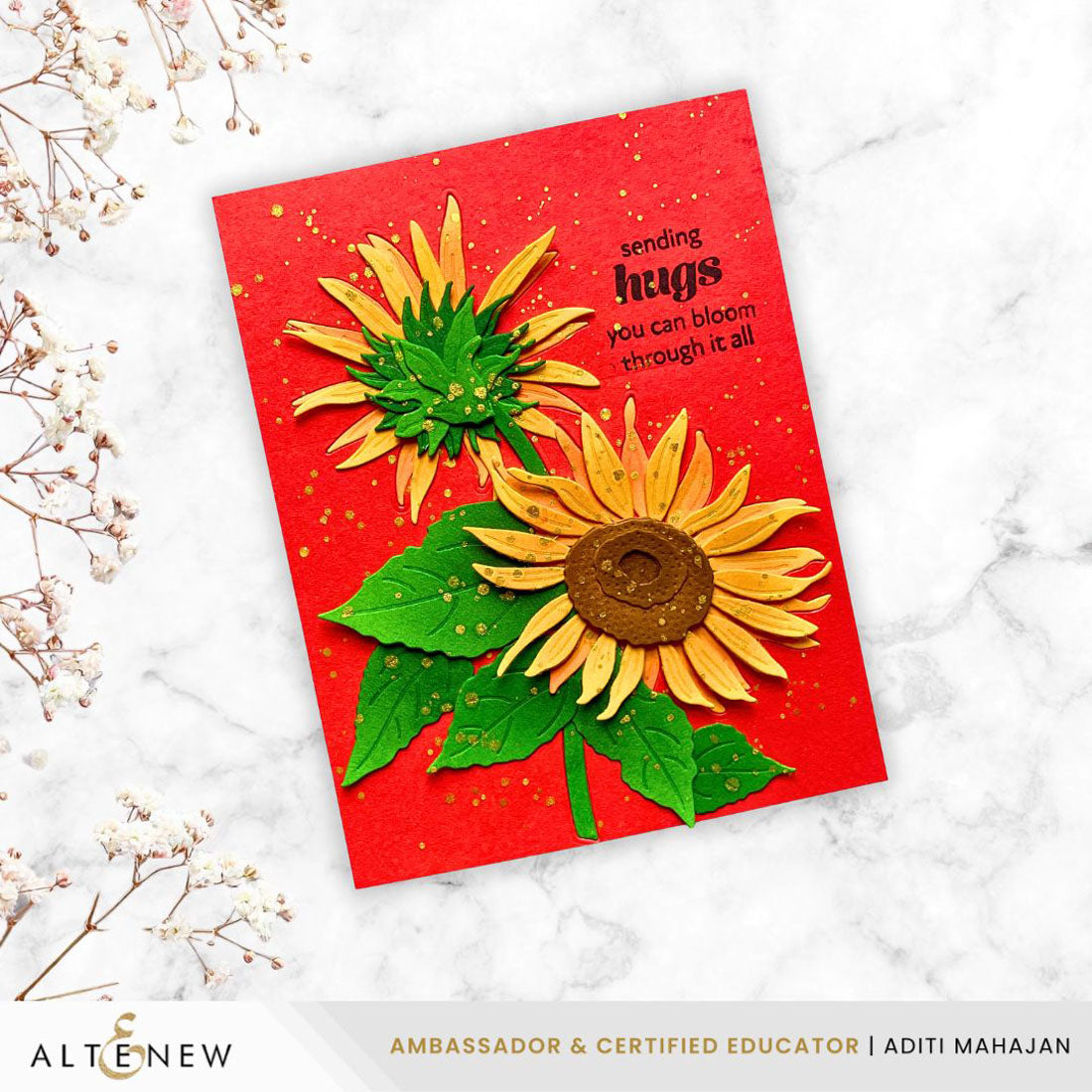 Altenew Craft-A-Flower: Sunflowers Layering Die Set