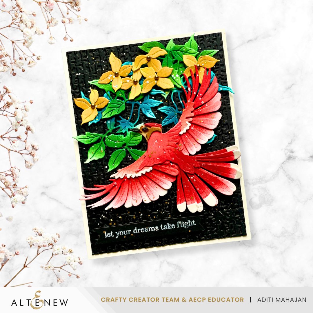 Altenew Creative Cuts: Feathered Beauty Layering Die Set