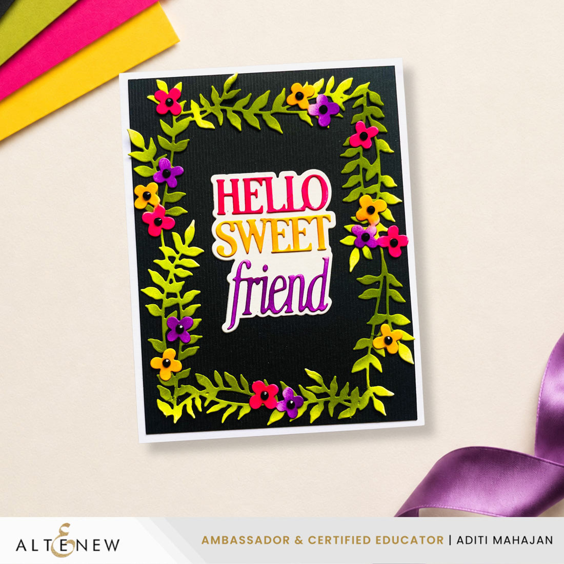 Altenew Creative Cuts: Framed Botanicals Die Set - ALT11648