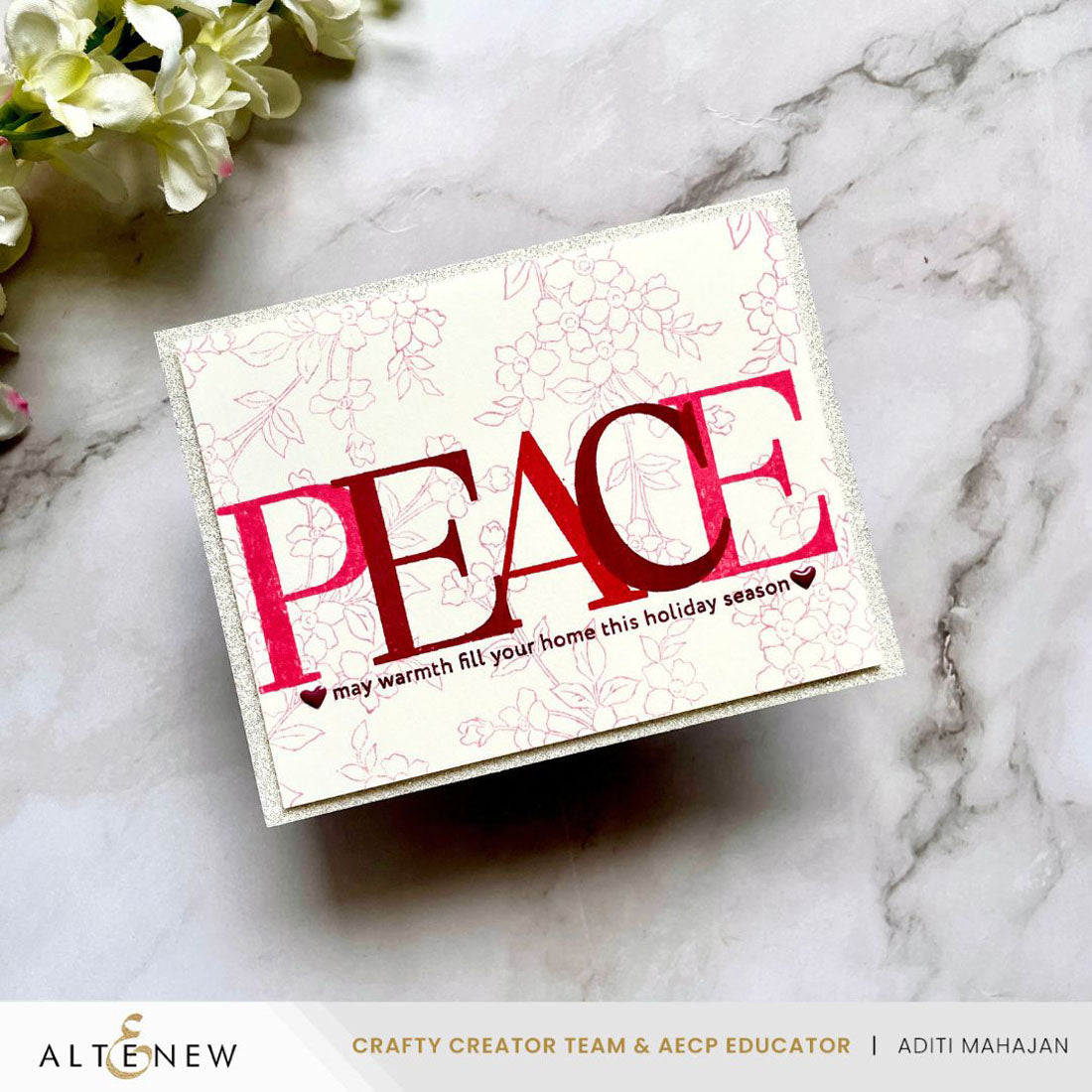 Altenew Glitter Cardstock Set - Moonstone (8.5x11, 10 sheets)