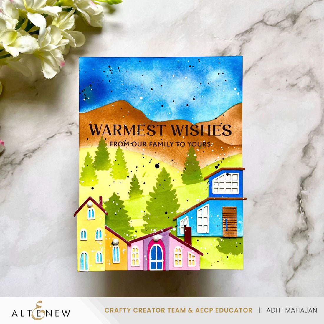 Altenew Stencil Art: Serene Landscapes Layering Stencil Set (6 in 1)