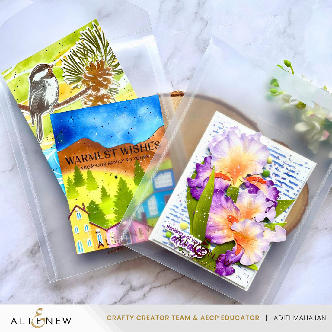 Altenew Neat & Nifty 6.5" x 8.5" Storage Pockets Bundle (10 Pieces)