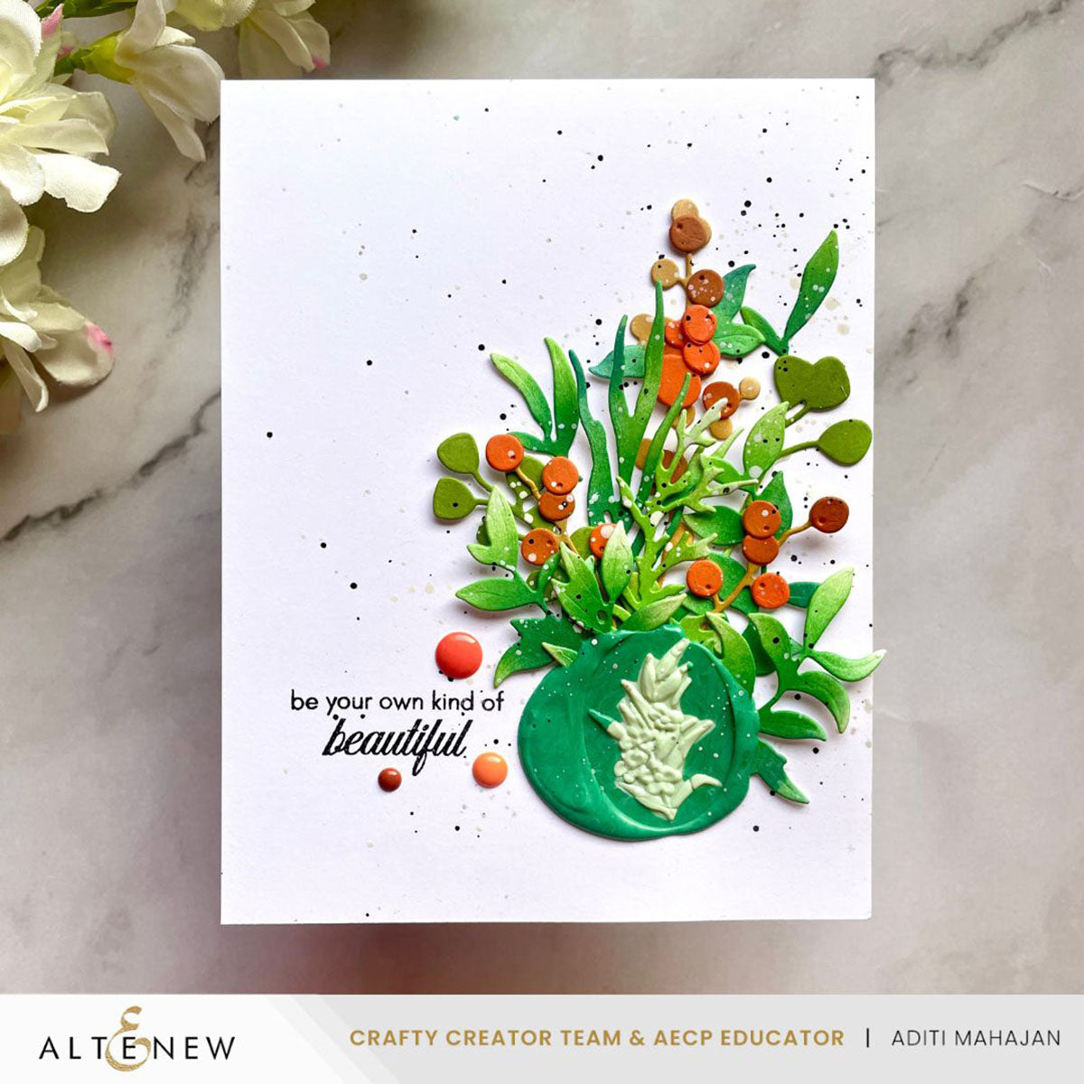 Altenew Painted Grass Wax Seal Stamp