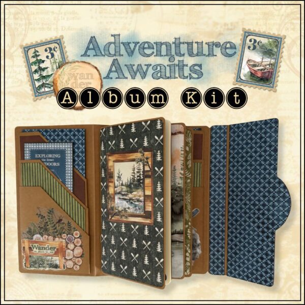Graphic 45 Adventure Awaits Album Kit - 4503321