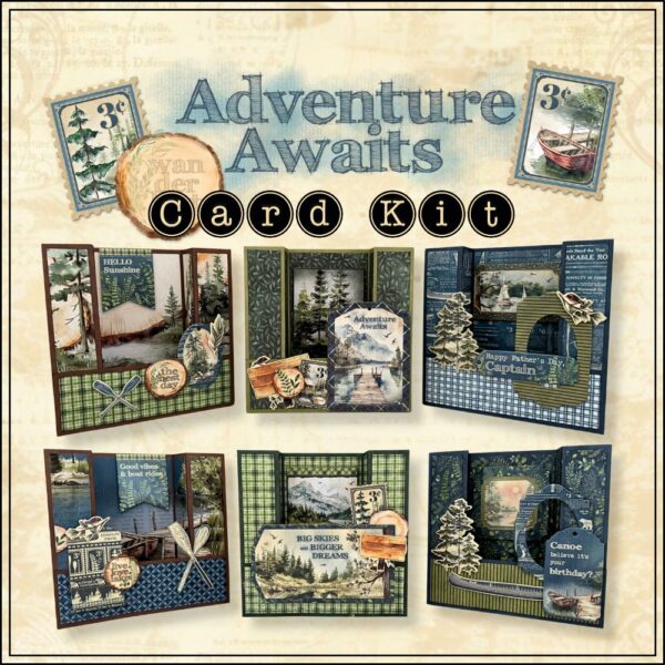 Graphic 45 Adventure Awaits Card Kit - 4503320