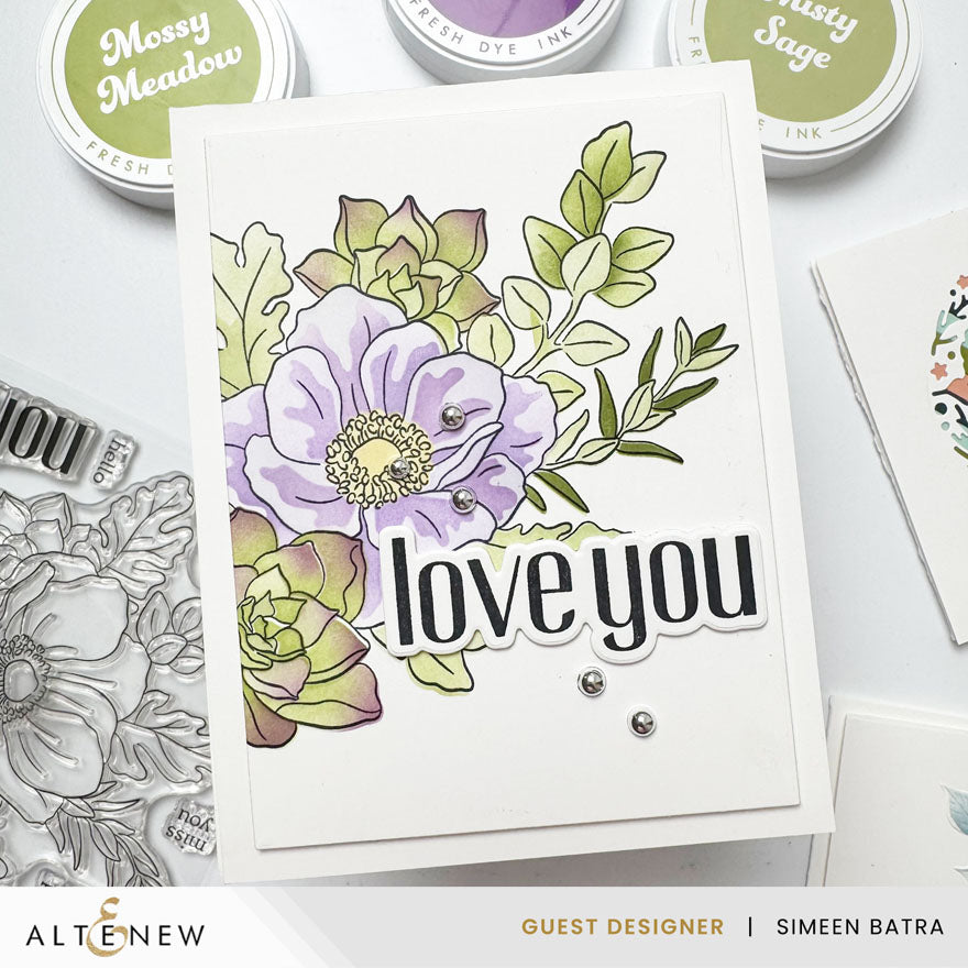 Altenew Build-A-Garden: Captivating Floral Swag & Add-on Die Bundle