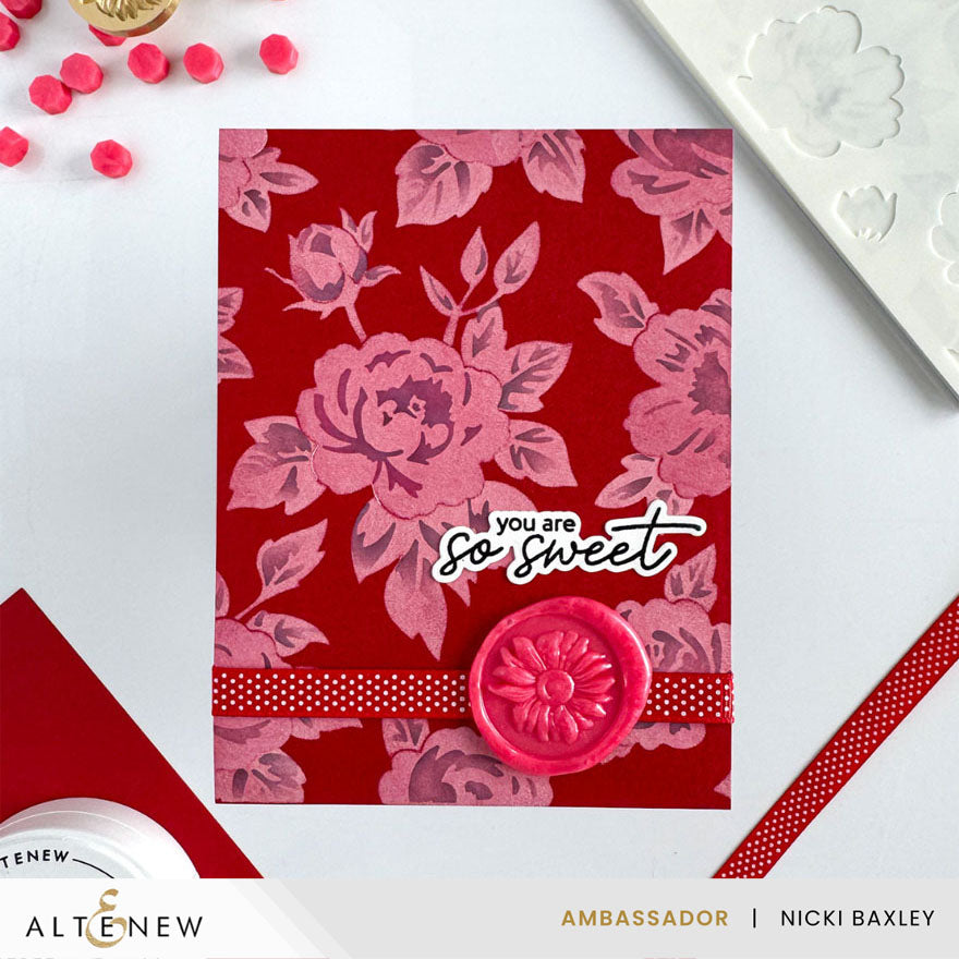 Altenew Sunflower Wax Seal Stamp