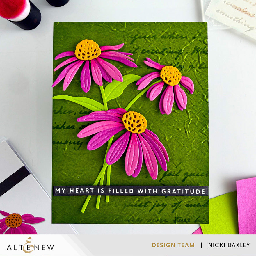 Altenew Craft-A-Flower: Coneflower Layering Die Set - ALT11508
