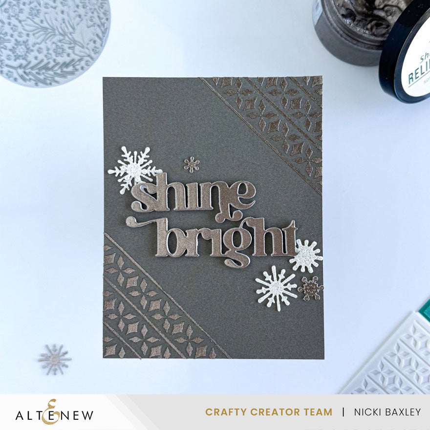 Altenew Sweater Knits Stencil