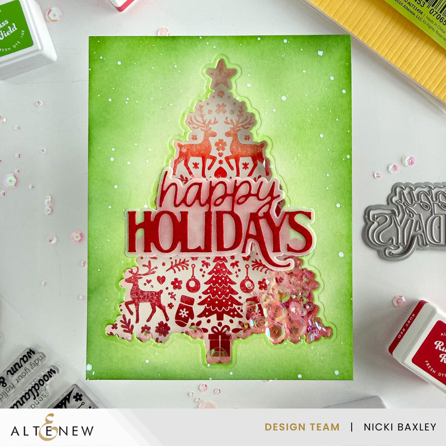 Altenew Holiday Essentials Die Set