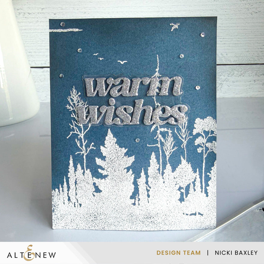 Altenew Woodland Silhouette Stamp Set