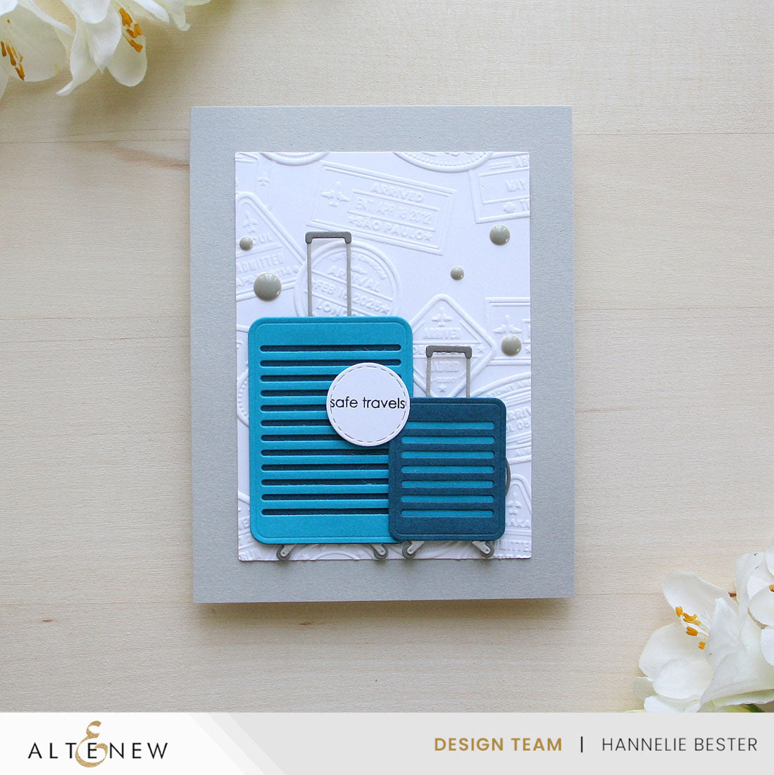 Altenew Wanderlust 3D Embossing Folder