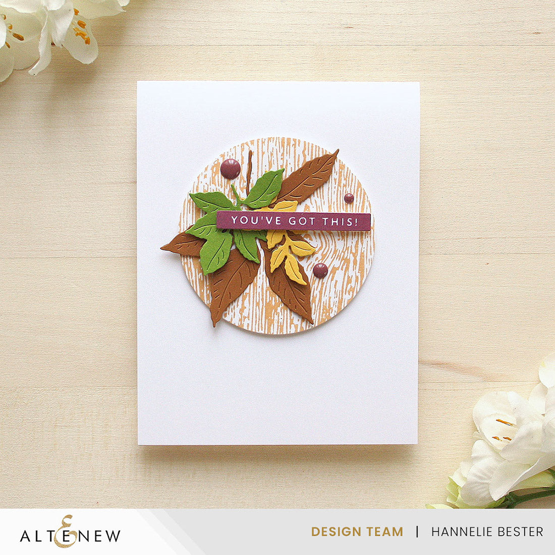 Altenew Essential Textures: Fine Woodgrain Press Plates/Foil Plates