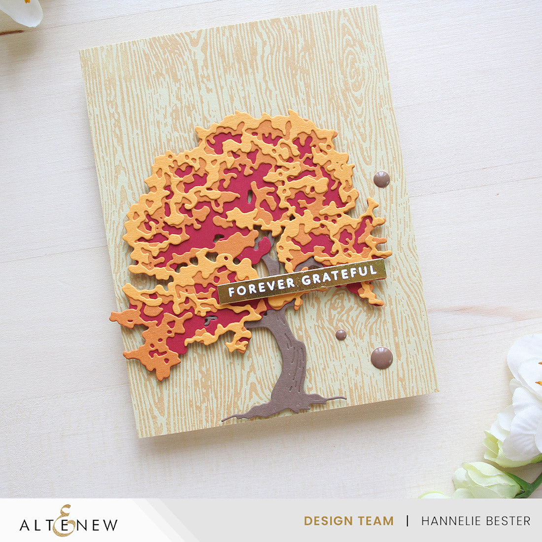 Altenew One-Go: Solid Sentiment Strips 3 Press Plates/Foil Plates (Gratitude Edition)