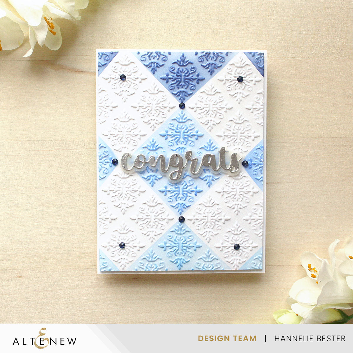 Altenew Royal Brocade 3D Embossing Folder