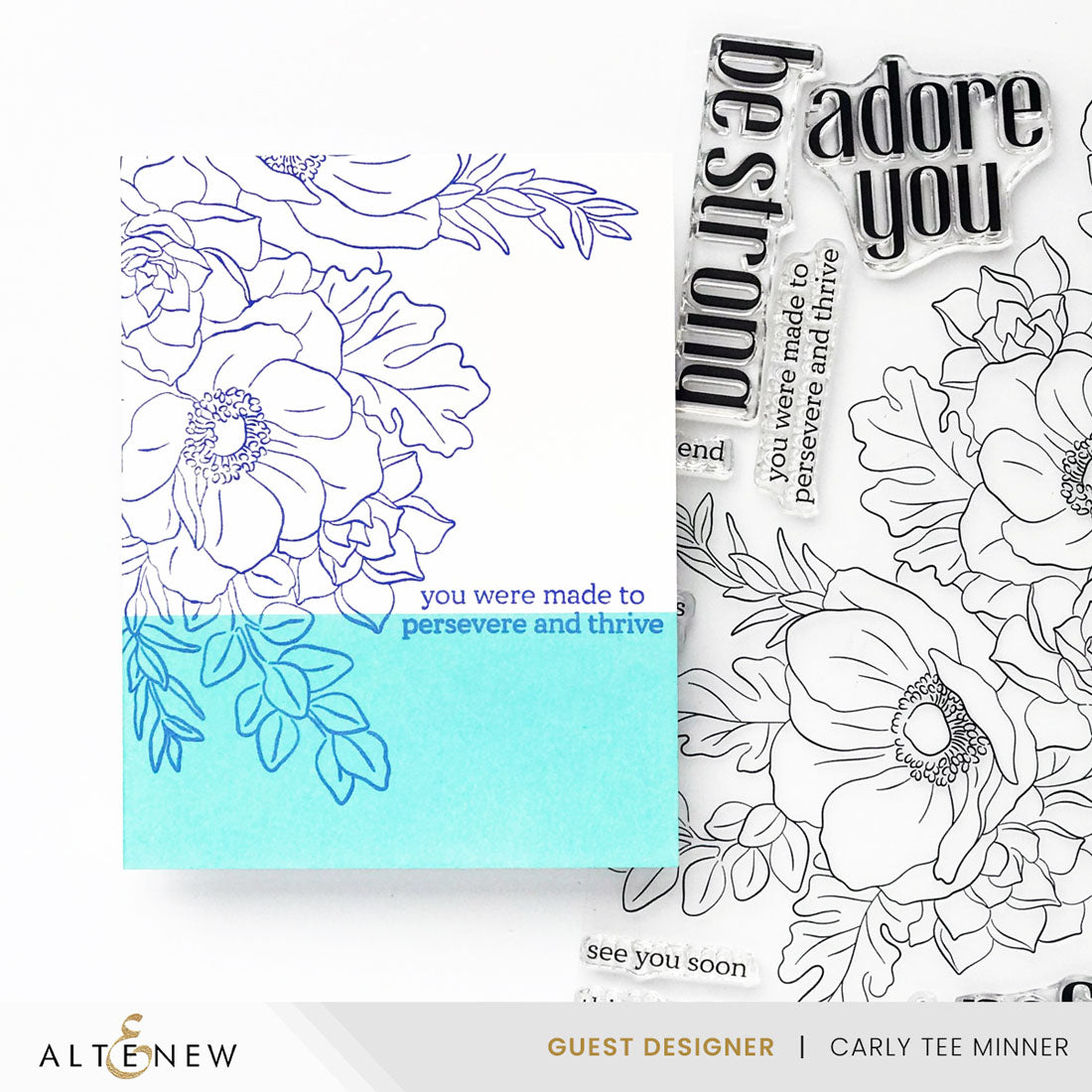 Altenew Build-A-Garden: Captivating Floral Swag & Add-on Die Bundle