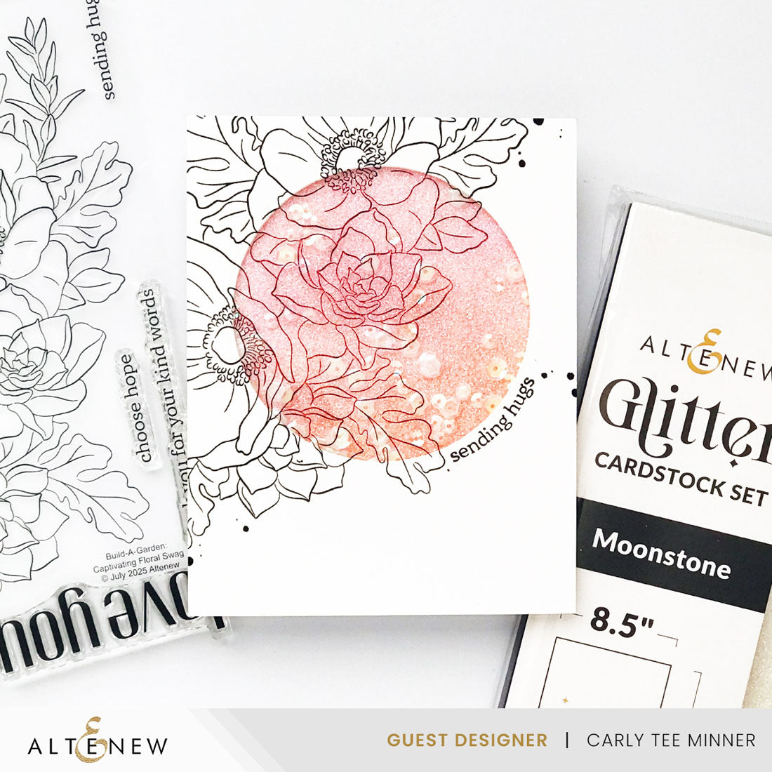 Altenew Build-A-Garden: Captivating Floral Swag & Add-on Die Bundle