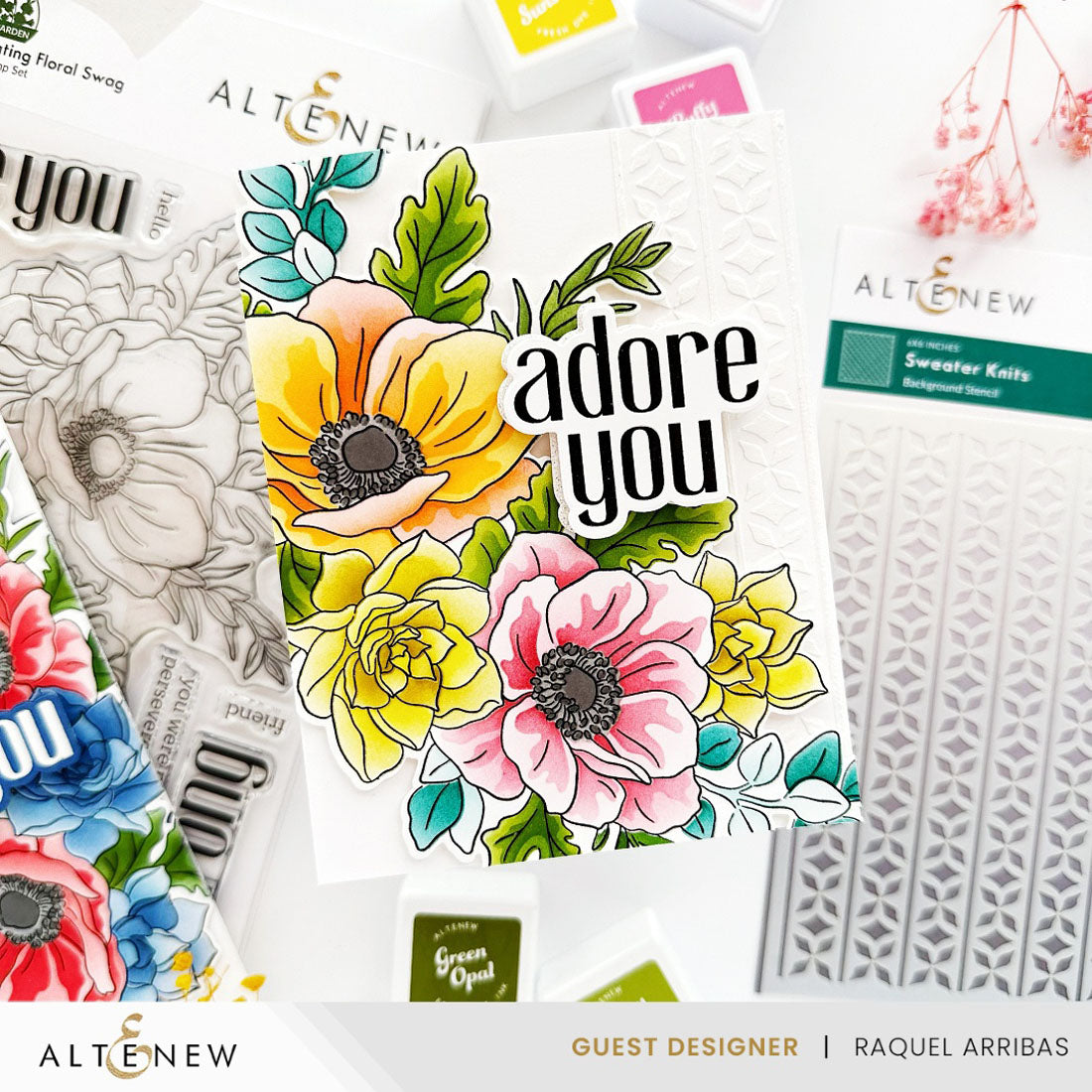 Altenew Sweater Knits Stencil