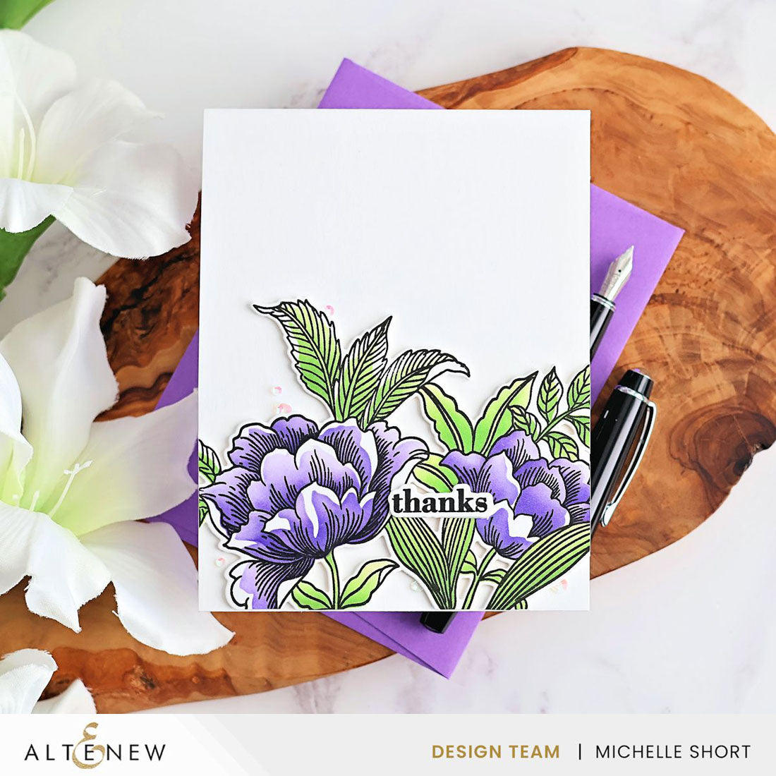 Altenew Build-A-Garden: Posh Petals