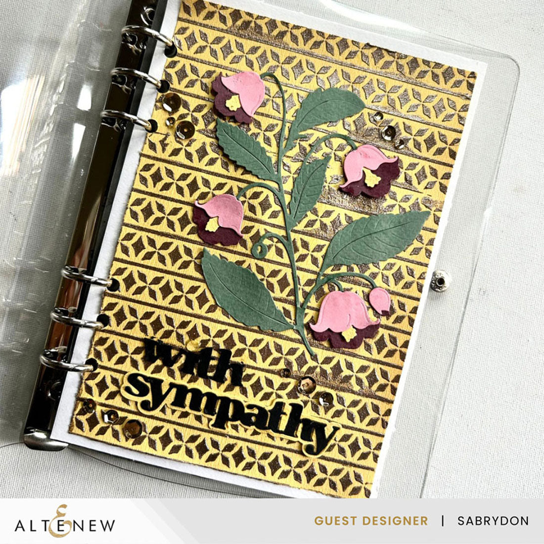 Altenew Sweater Knits Stencil