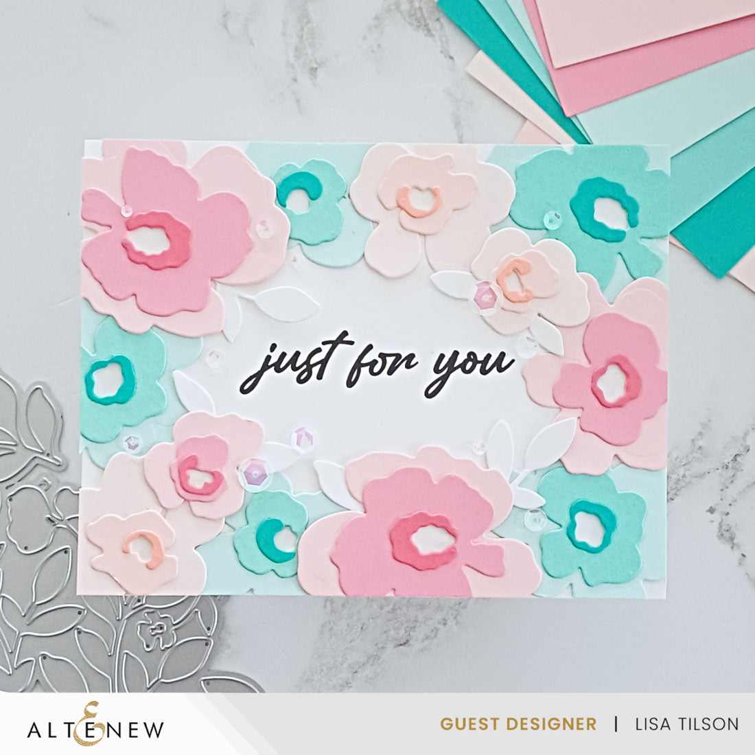 Altenew Creative Cuts: Botanical Waltz Layering Die Set
