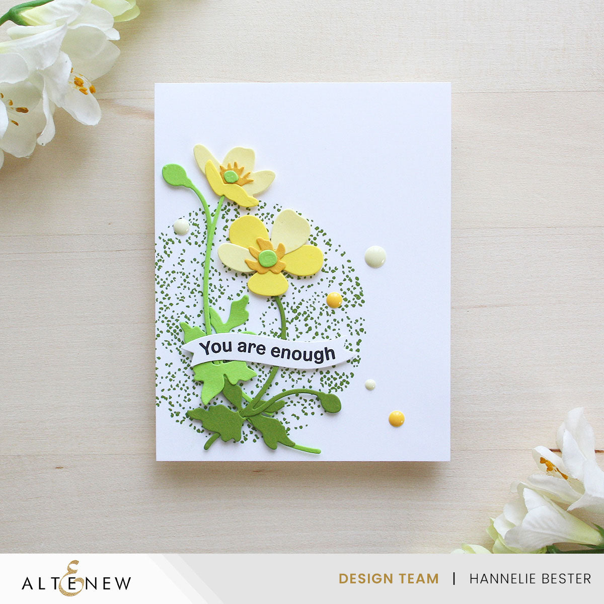 Altenew Craft-A-Flower: Buttercup Bunch Layering Die Set