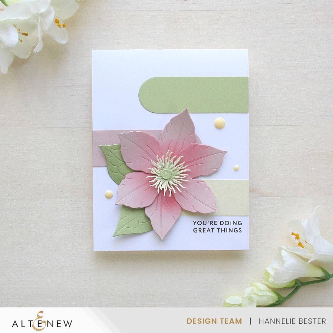 Altenew Craft-A-Flower: Clematis Layering Die Set