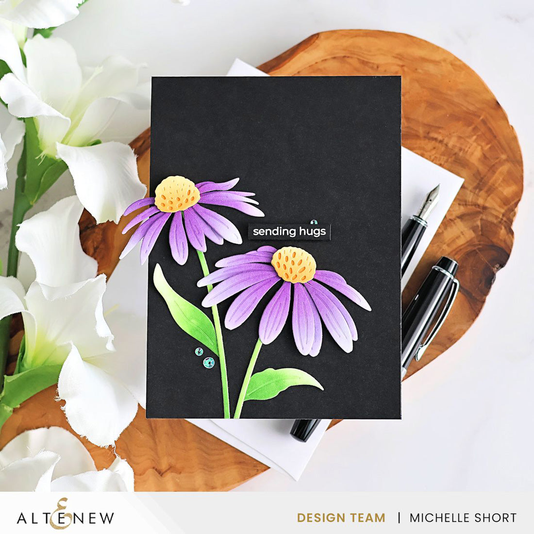 Altenew Craft-A-Flower: Coneflower Layering Die Set - ALT11508